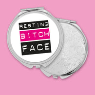 Resting Bitch Face Pocket Mirror